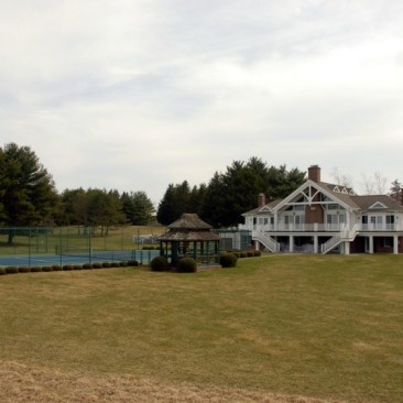 Tennis Court with Gazebo