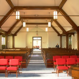 View to Welcome Center