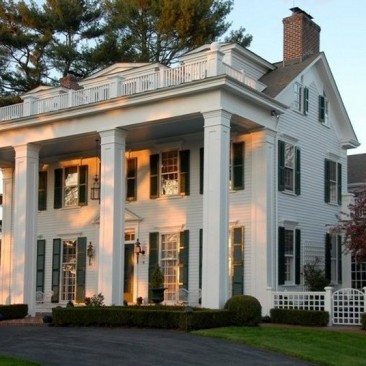 Front Portico Entrance