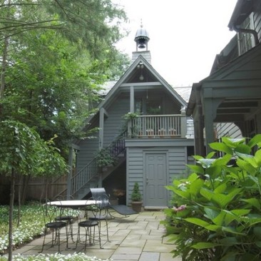 Kitchen Patio & Loft Guest Room